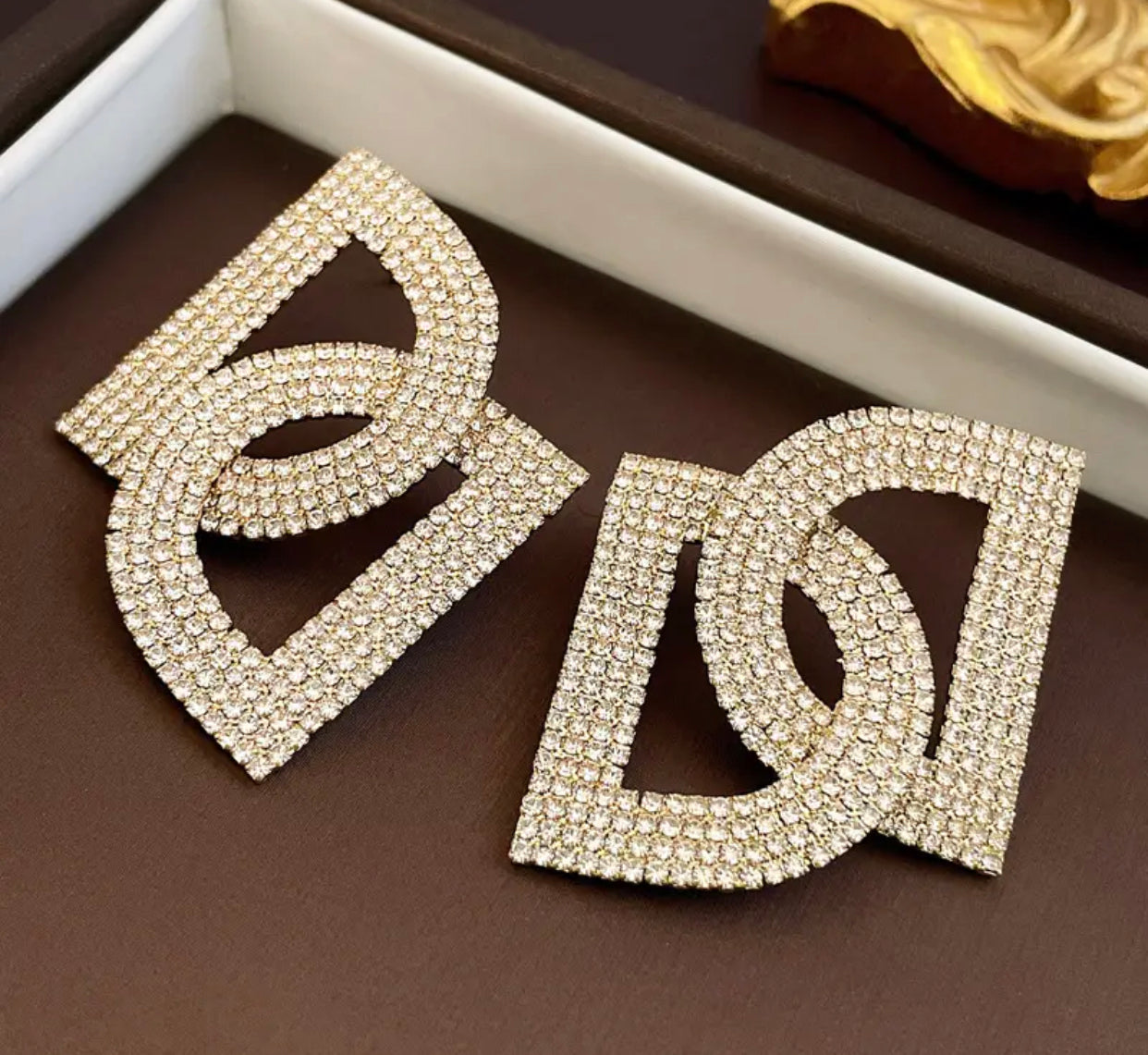 Double D D earring