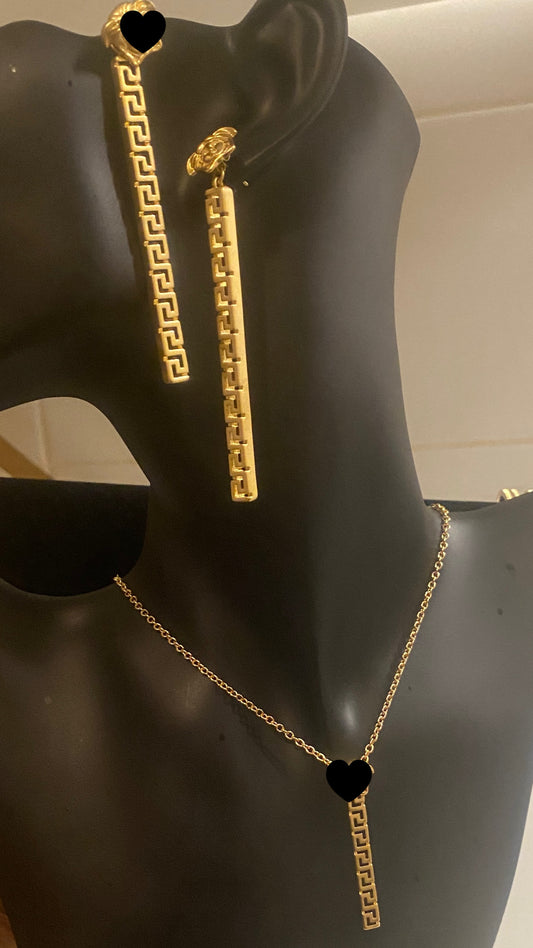 Fashion Earrings Necklace Sets