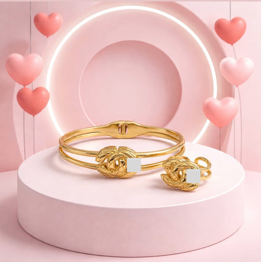 Bracelet and Ring Set