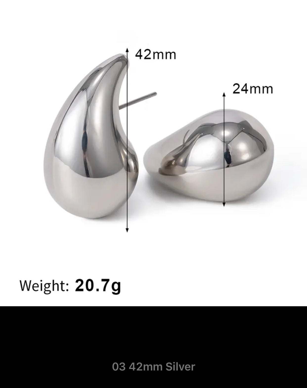 Trendy Waterdrops Earrings