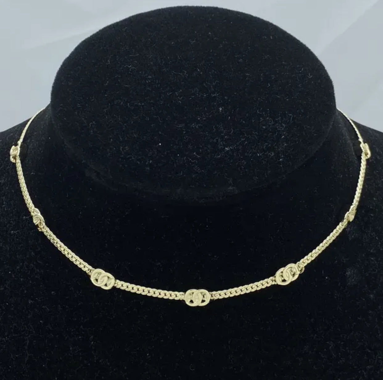 Fashion designer CC Necklace