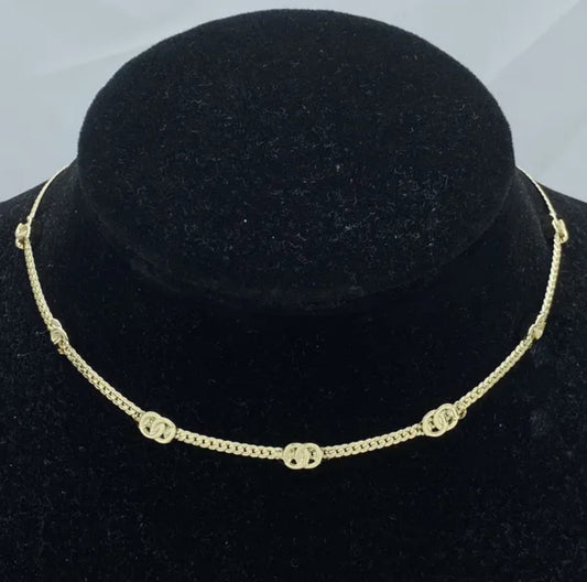 Fashion designer CC Necklace