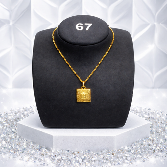 Designer Brand18k Gold Plated necklace