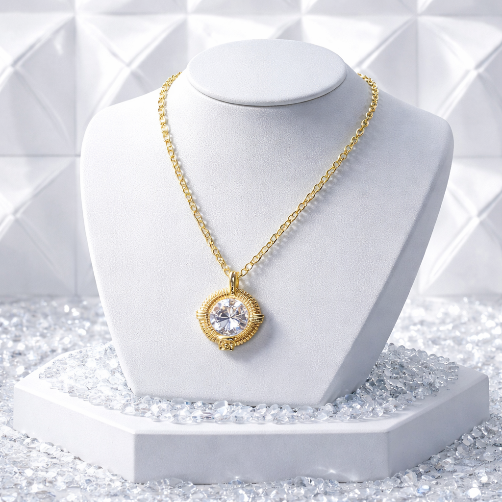 Luxury Brand 18k Gold plated Necklace