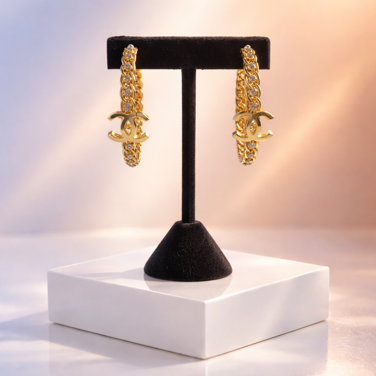 CC Brand hoops Earrings