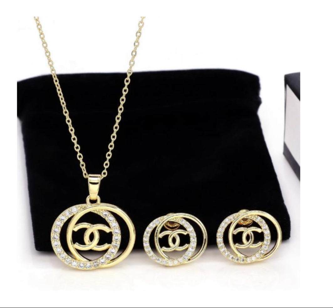 Necklace with Earrings set