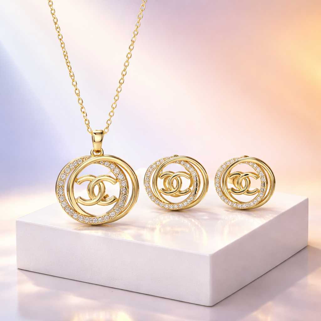 Necklace with Earrings set