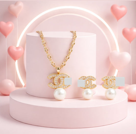 Necklace And Earrings Set