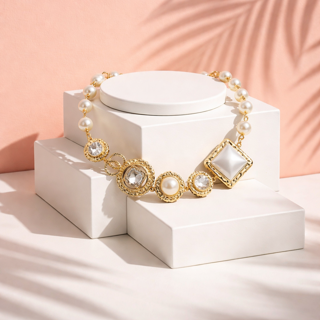 Classic Designer pearl necklace