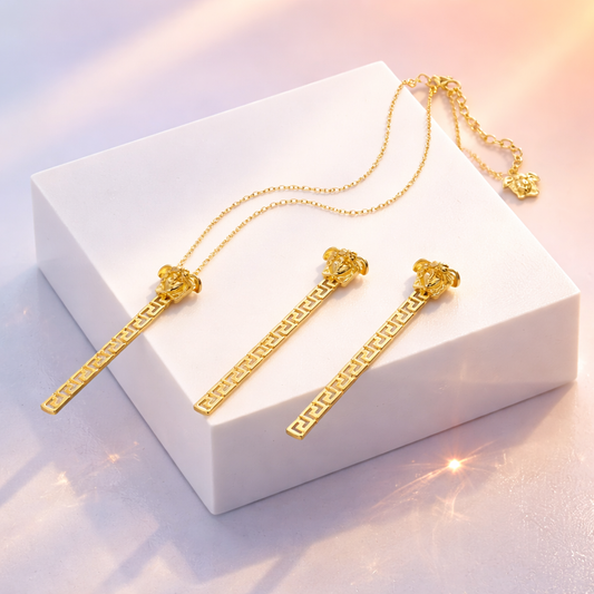 Fashion Earrings Necklace Sets