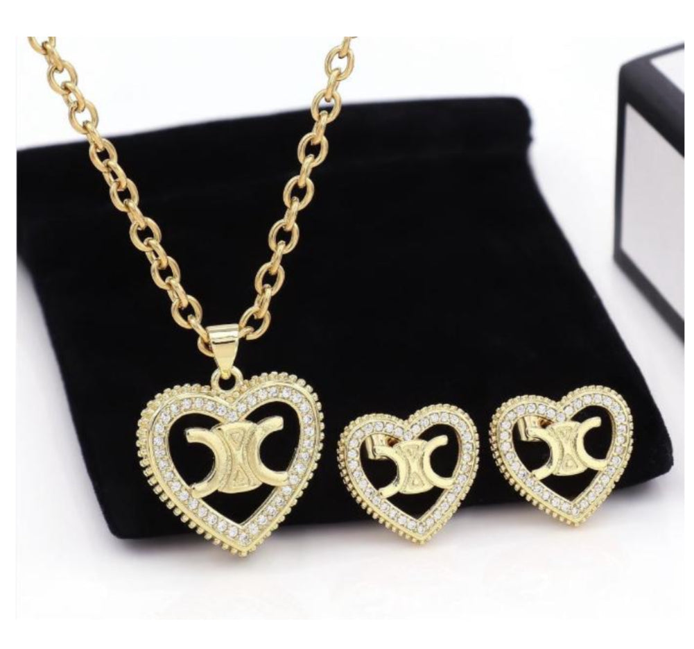 Fashion Earring necklace set