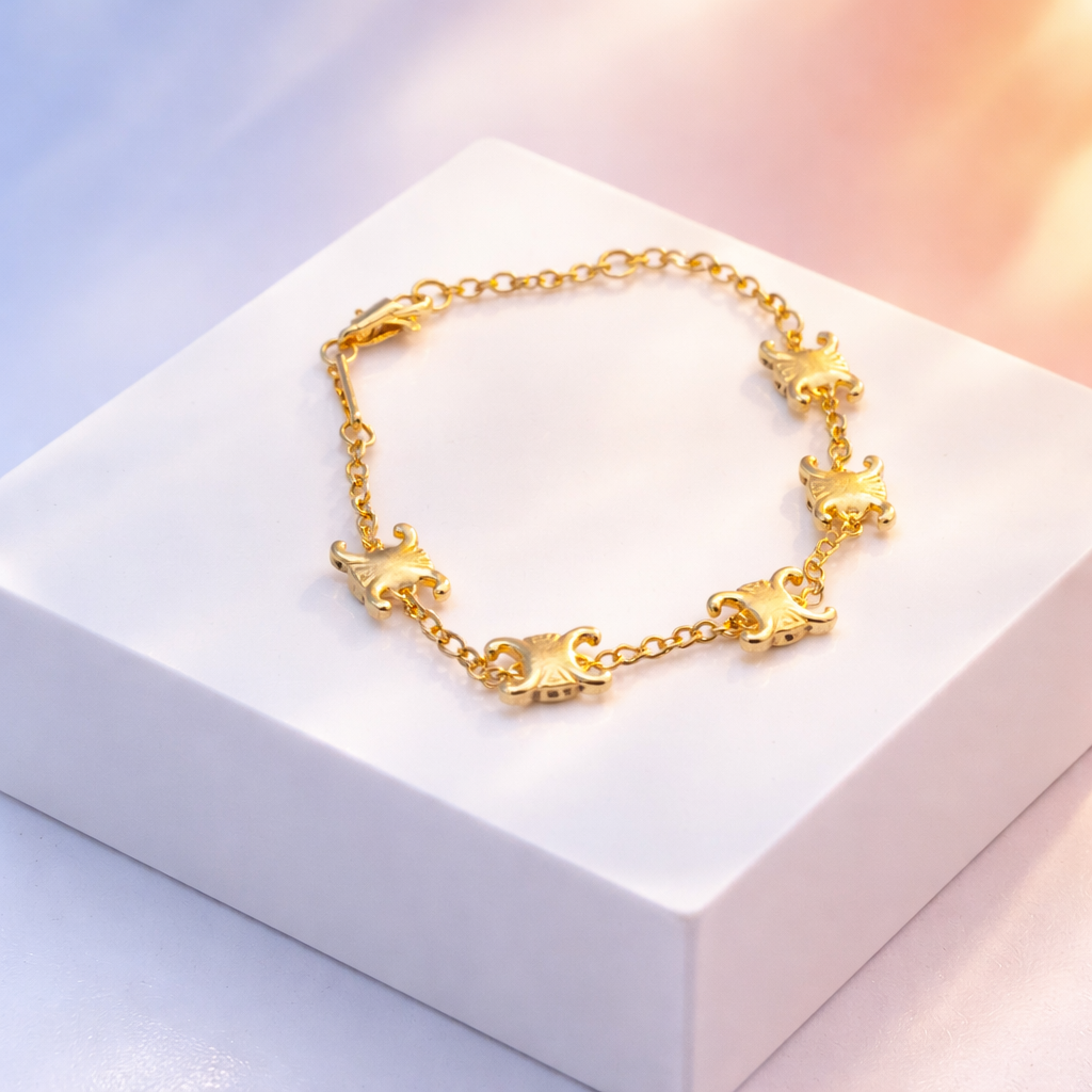 18k Gold plated Fashion Designer Bracelet
