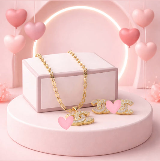 CC Necklaces and Earrings Set