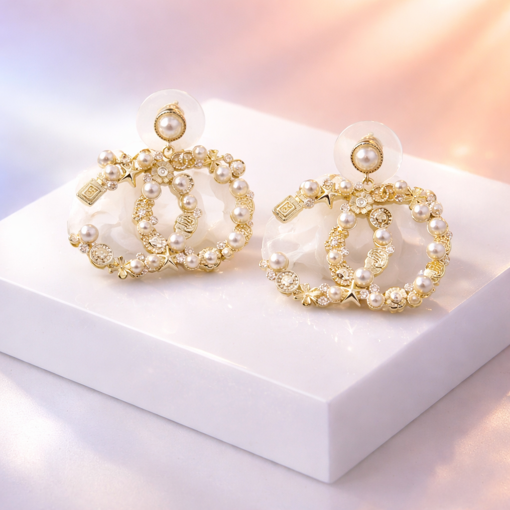 Fashion designer cc Earrings