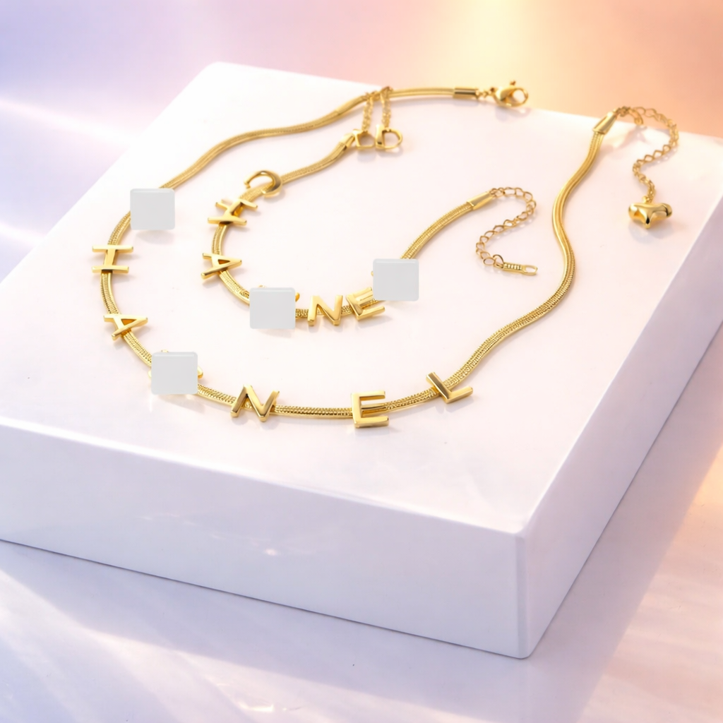 Necklace with bracelet Set