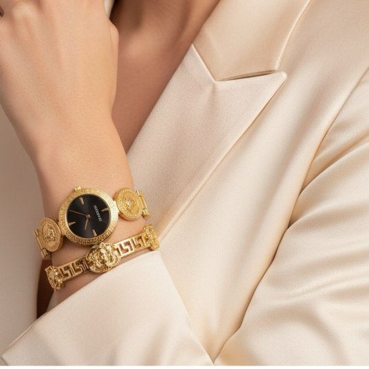 Fashion Watch and Bracelet Set