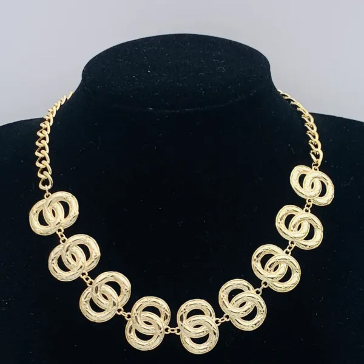 Designer Brand CC Necklace
