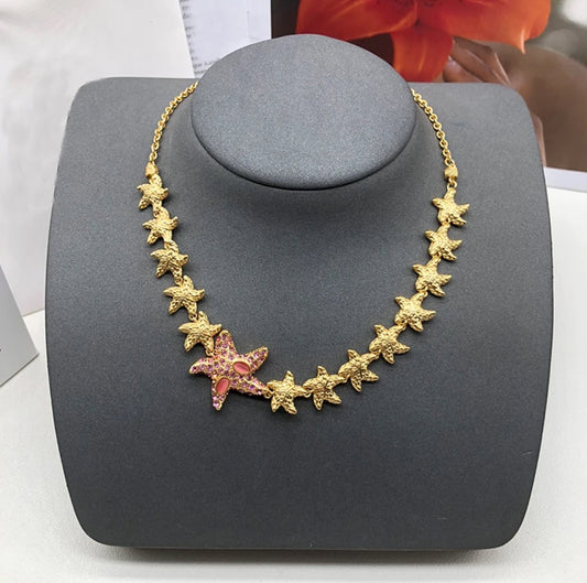 Hot Brand Starfish Necklace