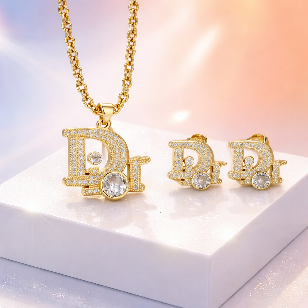 Fashion Necklace and earrings set