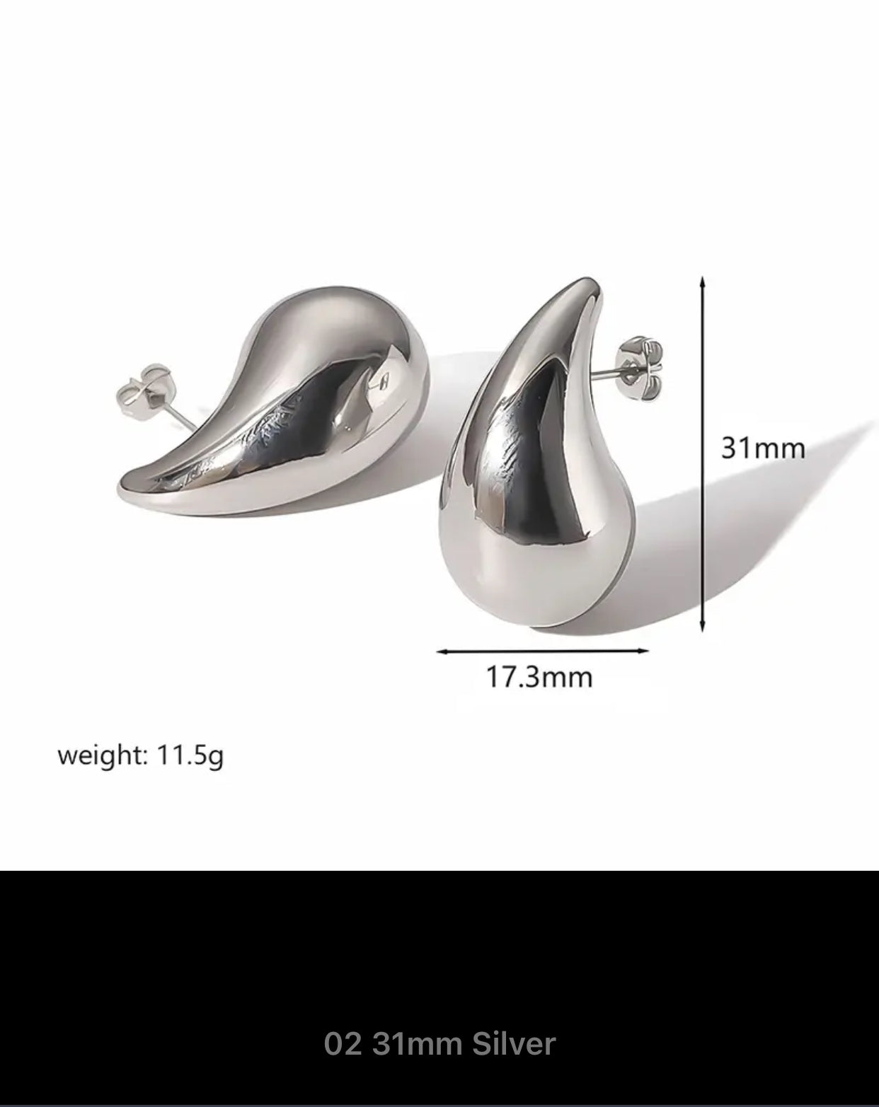 Trendy Waterdrops Earrings