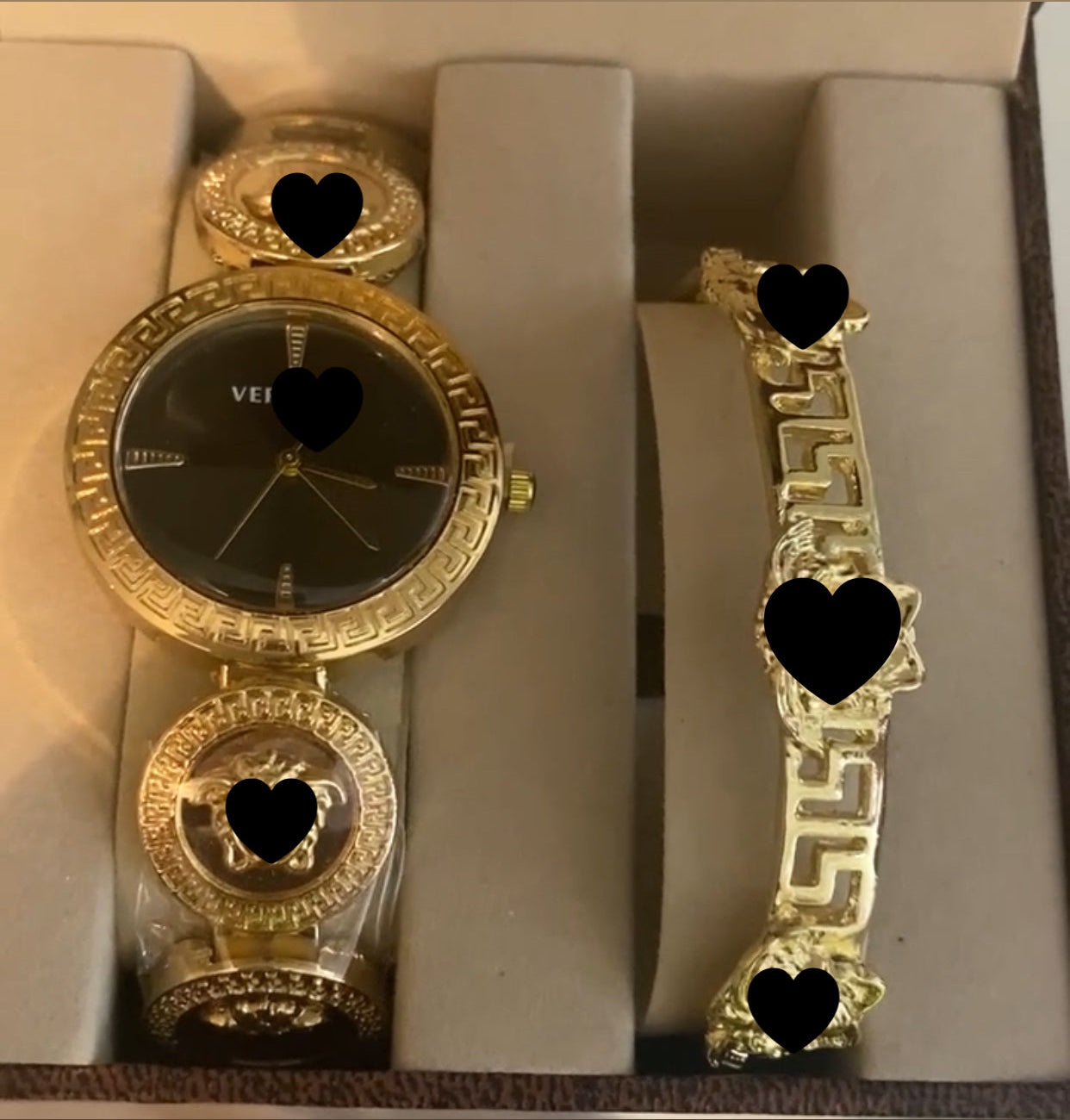 Fashion Watch and Bracelet Set