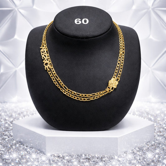 18k Gold Plated Designer Necklace