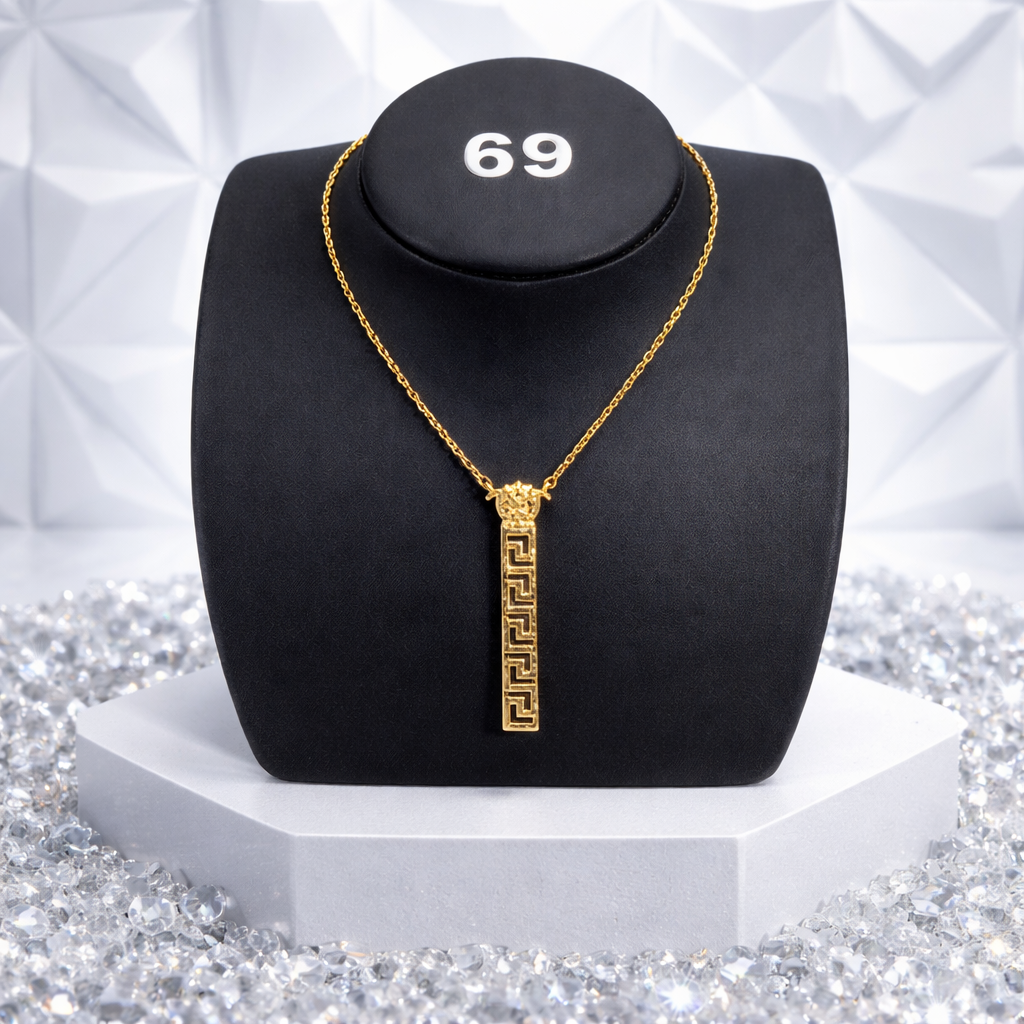 18k Gold plated Designer Brand Necklace